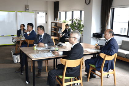 栃木県小山市議会の皆様が視察にいらっしゃいました。