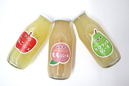 ザクザク食感が楽しい、果実感あふれるジュースとジャムの製造・販売を手がける佐竹物産さん。